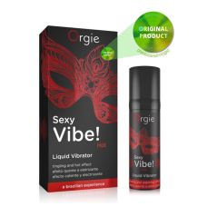 Збудливий гель (рідкий вібратор) зігріваючий ефект Orgie SEXY VIBE 15 мл