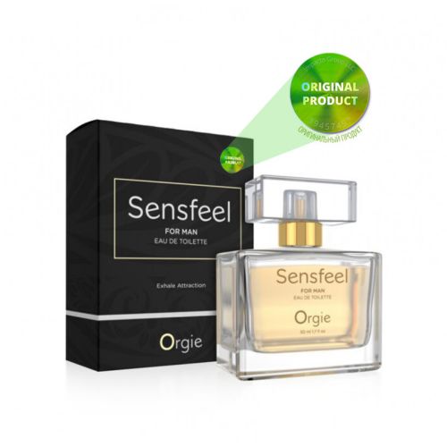 Чоловіча туалетна вода з афродизіаком Orgie SENSFEEL 50 мл