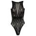 Блискучий напівпрозорий боді зі стразами чорного кольору Cottelli FANTASY розміри S/L Блискучий напівпрозорий боді зі стразами чорного кольору Cottelli FANTASY розміри S/L