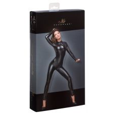 Бодістокінг на повідку чорного кольору Noir Handmade Johana розмір S