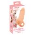 Мастурбатор вагіна Насадка на член з ретельною петлею 2 в 1 тілесного кольору Nature Skin Extension + Masturbator