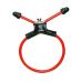 Эреционное лассо на член в виде петли красного цвета You2Toys