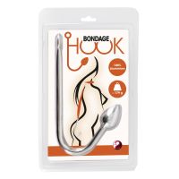 Анальный крюк металлический серебристого цвета Bondage Hook Анальный крюк металлический серебристого цвета Bondage Hook