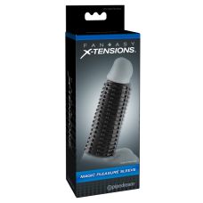 Насадка на член відкрита чорного кольору X-Tensions Magic Pleasure