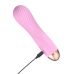 Вибропуля ребристая для клитора розового цвета Soft Silicone Cuties Mini Vibrator