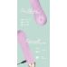 Вибропуля ребристая для клитора розового цвета Soft Silicone Cuties Mini Vibrator