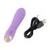 Мини вибратор с необычной текстурой фиолетового цвета Cuties Mini Vibrator