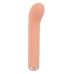 Вибратор для точки G персиковый Soft Silicone Mini G-Spot Vibrator 