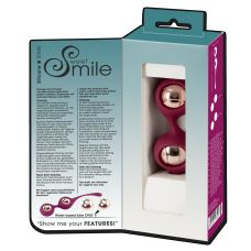 Вагинальные шарики для тренировок Кегеля бордовые