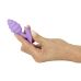 Анальна пробка ребриста фіолетового кольору Soft Silicone Mini Butt Plug Анальна пробка ребриста фіолетового кольору Soft Silicone Mini Butt Plug