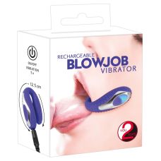 Вібратор для орального сексу Blowjob Vibrator 5 фіолетовий режимів вібрації