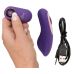 Вібротрусики для стимуляції клітора з шовковисто-м'якого силікону з пультом управління фіолетового кольору Sweet Smile Panty Vibrator
