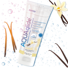 Оральний лубрикант на водній основі зі смаком та ароматом ванілі JOY Division AQUAglide 100 мл