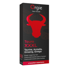 Крем для масажу пеніса для посилення ерекції з екстрактом женьшеню та гінкго Orgie Touro XXXL15 мл