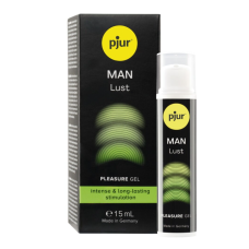 Стимулюючий гель для чоловіків на водній основі З натуральним паракресом Pjur MAN Lust 15 мл