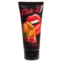 Лубрикант оральный с вкусом вишни на водной основе Lick-it Wild Cherry 100 мл