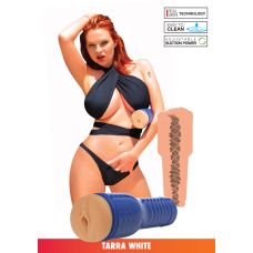 Мастурбатор у колбі вагіна порноакторки Тарри Уайт тілесного кольору California Exotic Novelties Private Tarra White Legend Pussy