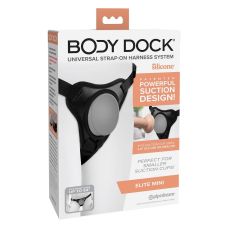 Трусики для страпона черные Pipedream Body Dock Elite Mini Harness
