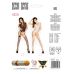 Бодистокинг с имитацией чулок черного цвета Passion модель BS019 размеры S M L