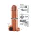 Вибронасадка на член удлиняющая телесная Pipedream FX Vibr Real Feel 2