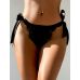 Трусики с открытым доступом кружевные черного цвета Star Night размер XS-S