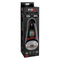 Мастурбатор с вибрацией на присоске для мужчин черный Pipedream PDX Elite Ultimate Milker 2 