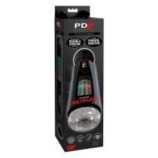 Мастурбатор із вібрацією на присосці для чоловіків чорний Pipedream PDX Elite Ultimate Milker 2