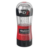 Мастурбатор для мужчин прозрачный Pipedream PDX Elite Viewtube See-Thru Stroker