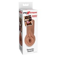 Мастурбатор Вагіна коричневий Pipedream PDX Extreme Sorority Snatch