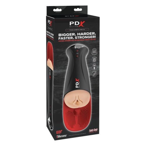 Мастурбатор вагін у колбі з вібрацією бежева Pipedream Fetish Fantasy