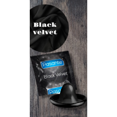 Презерватив латексний чорного кольору Pasante Healthcare 1 шт