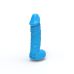 Мило міні у формі члена з присосками блакитного кольору Pure Bliss довжина 150 мм