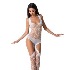 Эротический женский Бодистокинг Passion BS060 white Белый