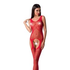 Еротичний жіночий Бодістокінг Passion BS061 red Червоний