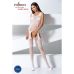 Еротичний жіночий Бодістокінг Passion BS061 white Білий Еротичний жіночий Бодістокінг Passion BS061 white Білий