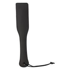 Шлепалка гладкая с петлей на рукоятке черная Dream Toys Blaze Luxury Fetish 