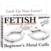 Металеві наручники БДСМ сріблясті Pipedream Fetish Fantasy Series