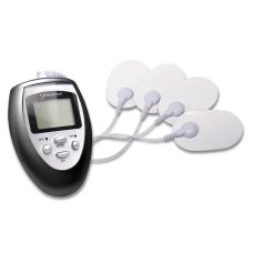 Електростимулятор із 4 електродами білого кольору Pipedream Shock Therapy Kit