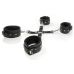 Крестовина для фиксации рук и ног черного цвета Pipedream FF Limited Edition Cumfy Hogtie Black Zado