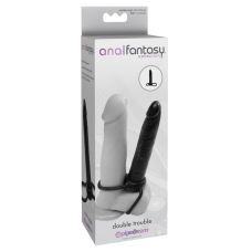 Насадка на член реалистичная для двойного проникновения Pipedream