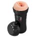 Мастурбатор в черной колбе вагина самосмазывающийся телесный Pipedream PDX Extreme Wet Pussies 
