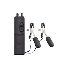 Зажимы на соски с вибрацией черные Pipedream Fetish Fantasy Series 