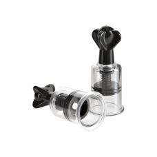 Помпы для сосков с вращающимся механизмом прозрачные Pipedream Fetish Fantasy Series 