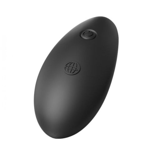 Вибратор для точки G стеклянный с силиконовой присоской и пультом ДУ  черного цвета Pipedream Icicles No 84 with Rechargeable Vibrator & Remote Вибратор для точки G стеклянный с силиконовой присоской и пультом ДУ  черного цвета Pipedream Icicles No 84 with Rechargeable Vibrator & Remote