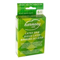 Салфетка для орального секса из латекса ONE Harmony 6 штук