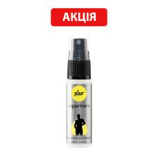 Пролонгирующий спрей для мужчин pjur Superhero Spray 20 мл понижает чувствительность