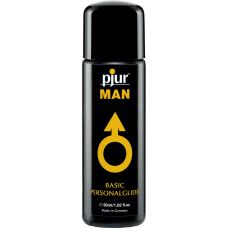 Лубрикант на силиконовой основе pjur MAN Basic personal glide 30 мл мужской для презервативов с длительным скольжением (Пьюр, Пджюр)
