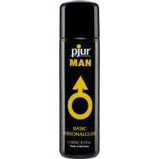 Лубрикант на силиконовой основе pjur MAN Basic personal glide 250 мл мужской для презервативов с длительным скольжением (Пьюр, Пджюр)