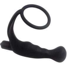 Эрекционное кольцо с вибро массажером простаты XESE PM-06
