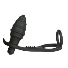 Эрекционное кольцо с вибро массажером простаты XESE PM-08